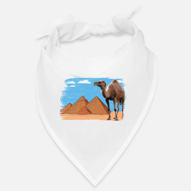 Kamel vor Pyramiden Bandana