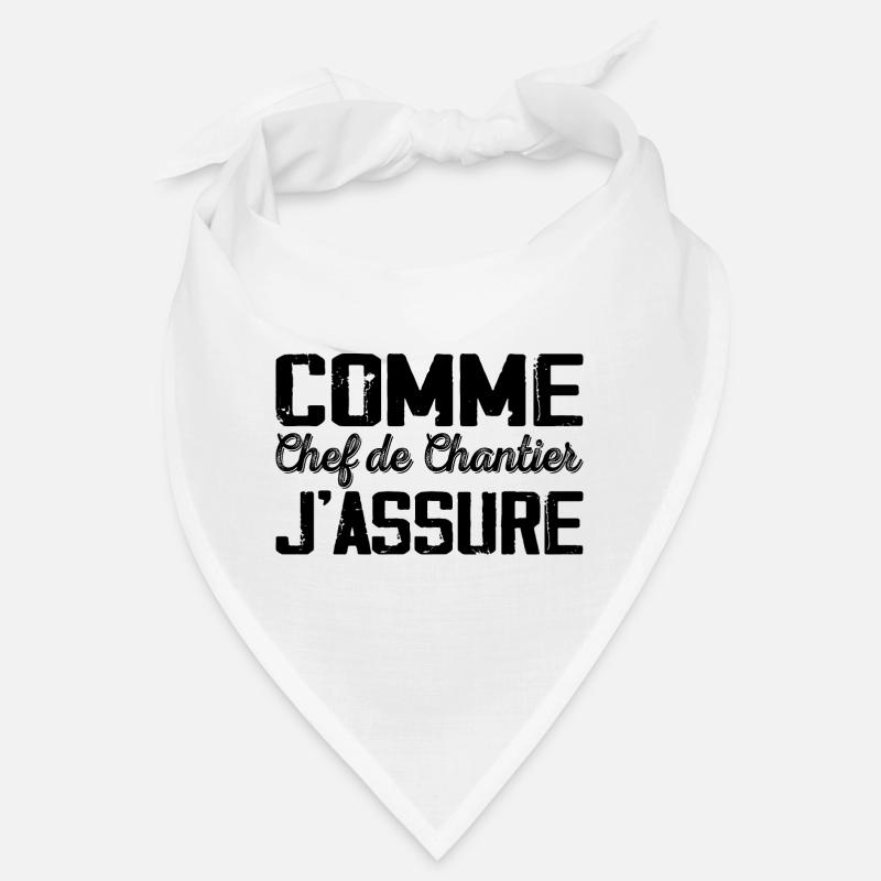 Als Site Manager Humor Gift Bandana