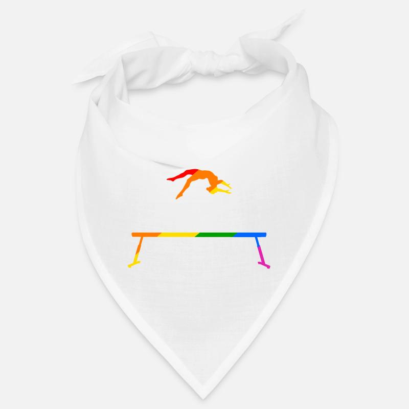Turnen am Regenbogen Schwebebalken Bandana