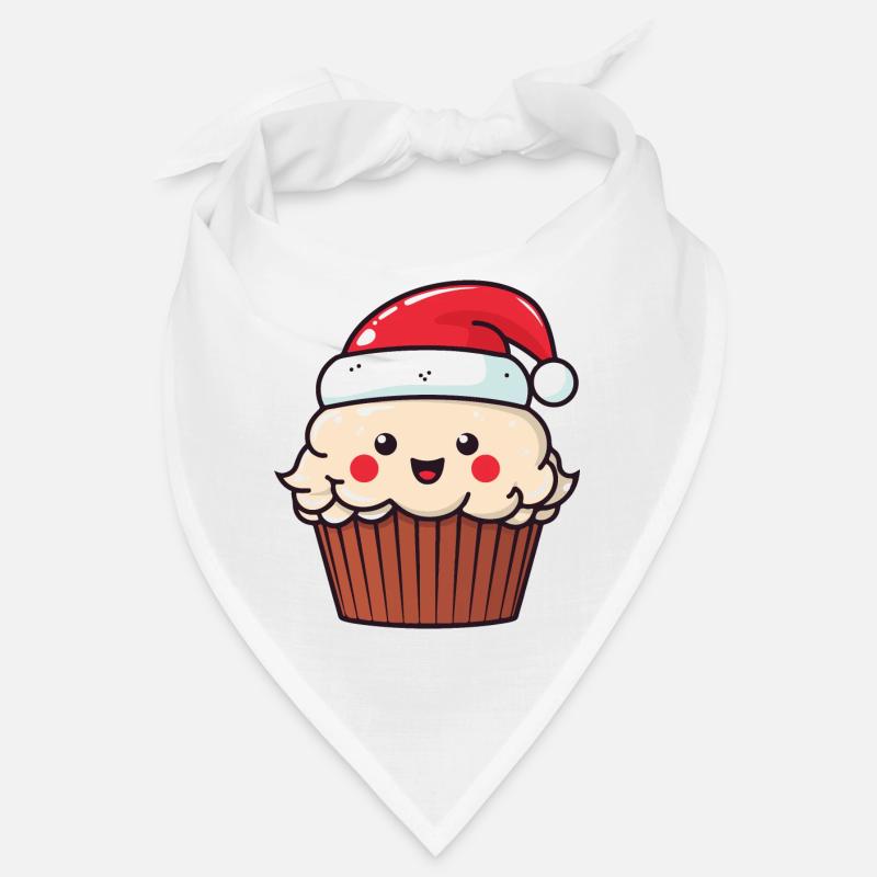 Muffin Cake Baking Christmas Bandana