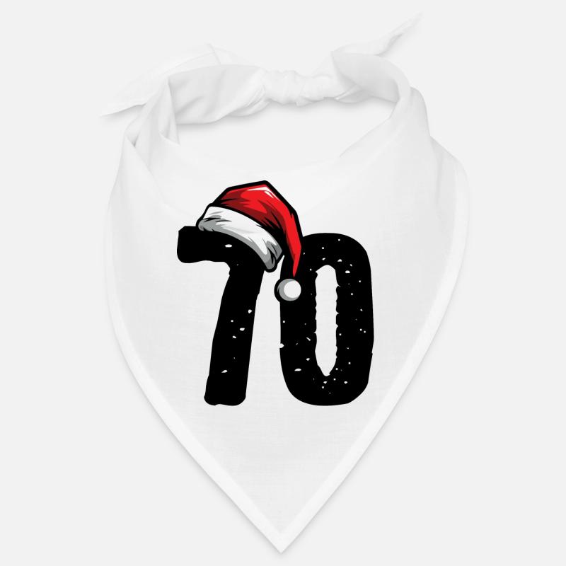 70 Numéro Noël Bandana