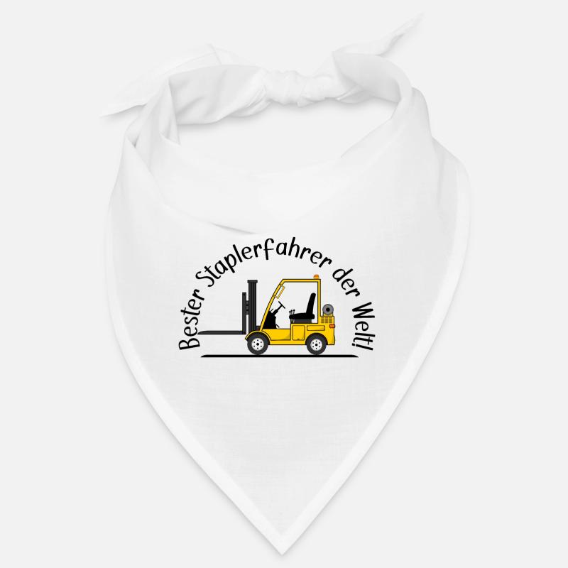 Staplerfahrer gelb beste Staplerfahrer der Welt Bandana