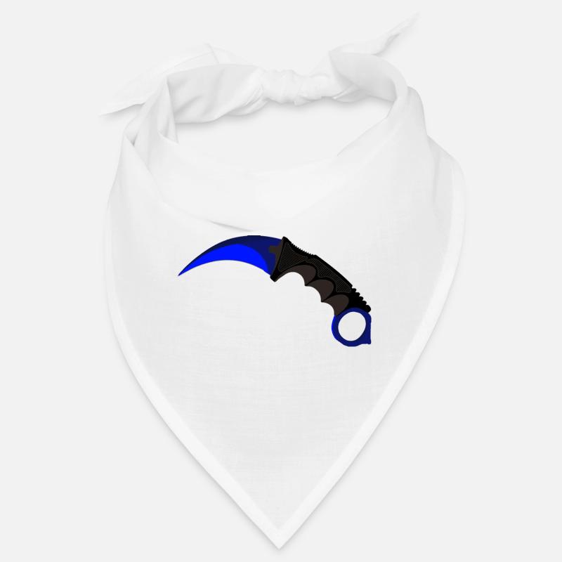 Blue karambit Bandana