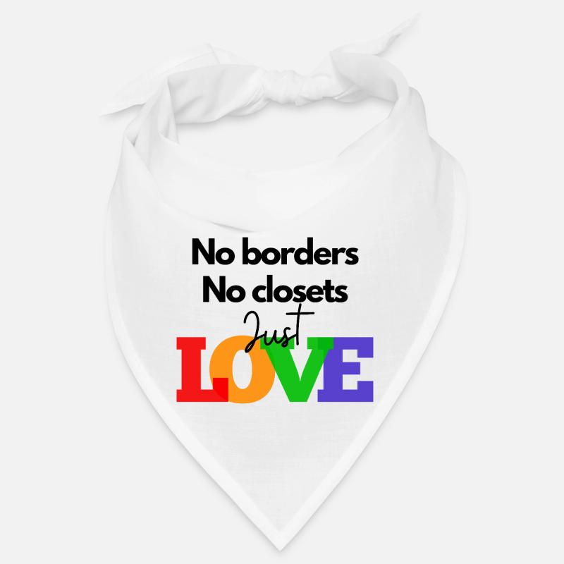 Sans frontières, sans secrets, juste l’amour Bandana