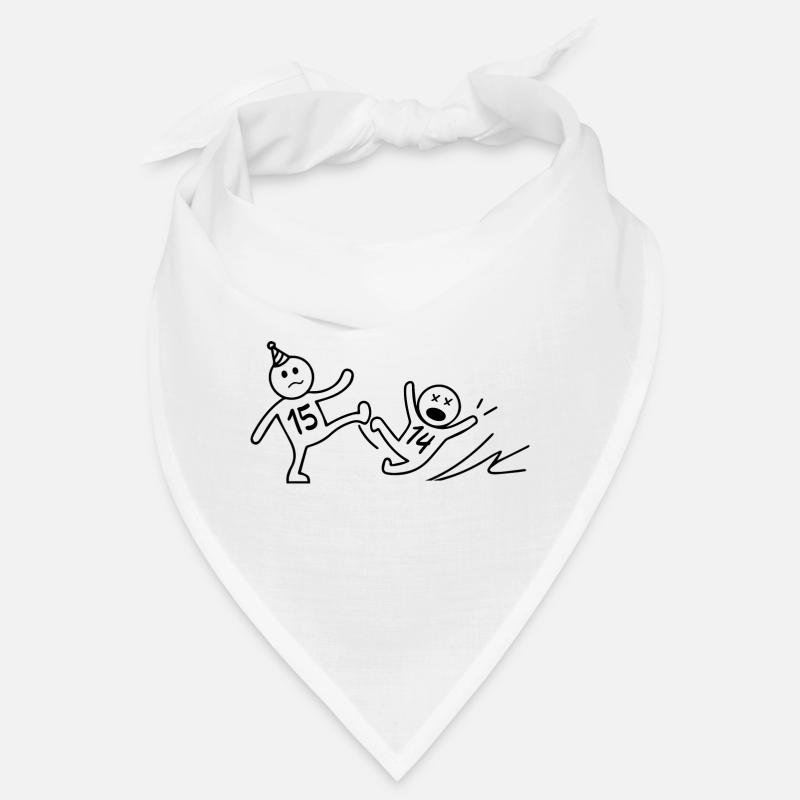 15th anniversary gift Funny 15 Years Old Birthday Bandana