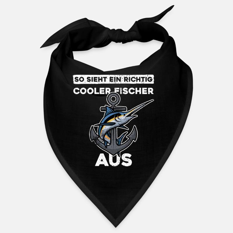 So sieht ein richtig cooler Fischer aus Bandana
