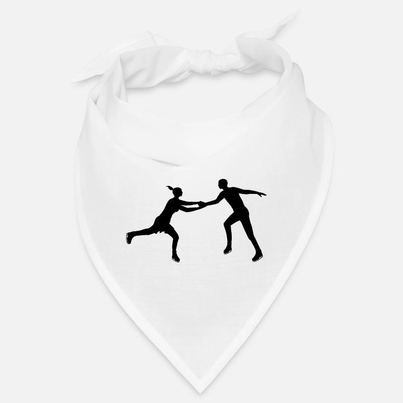 Eiskunstlauf Paar im Einklang Bandana
