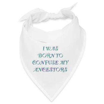Verwirrte Ahnen - Bandana - Weiß - Vorne