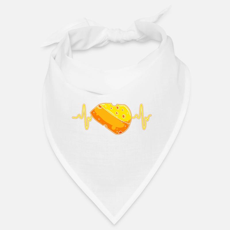 Cheese heartbeat ECG Bandana