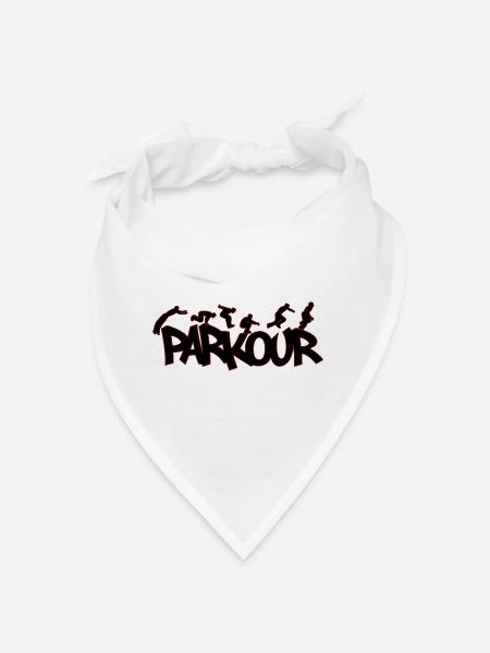 Parkour Freerunning Traceur | Colors can be changed - Bandana - white