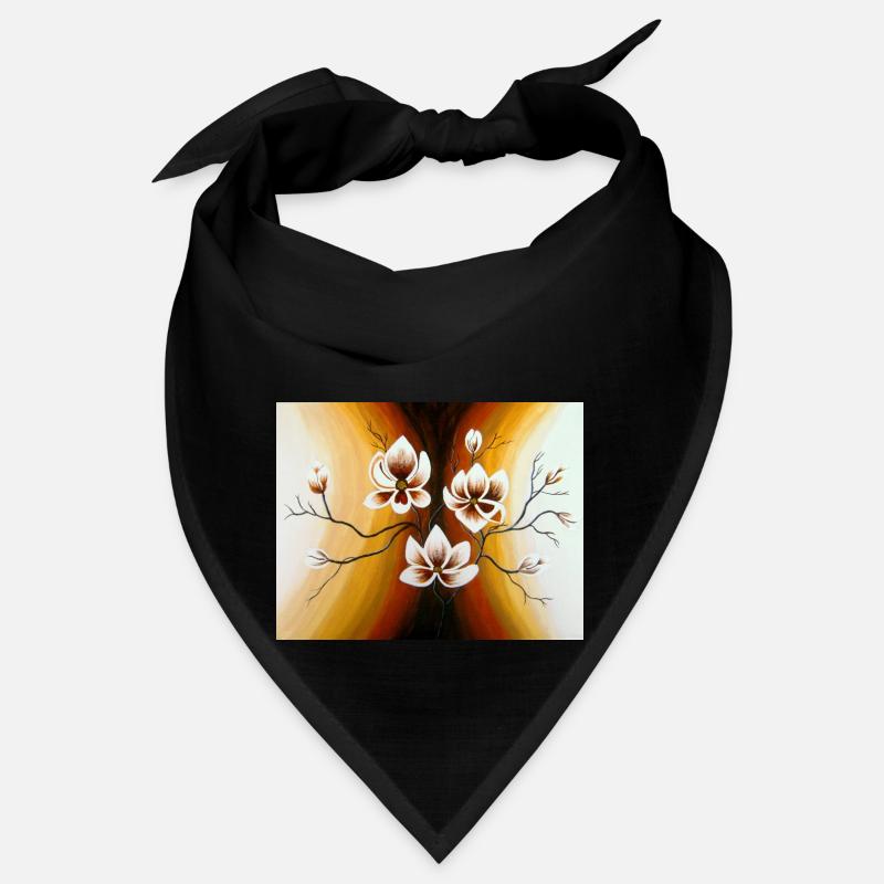 Magnolias - Acrylique Bandana