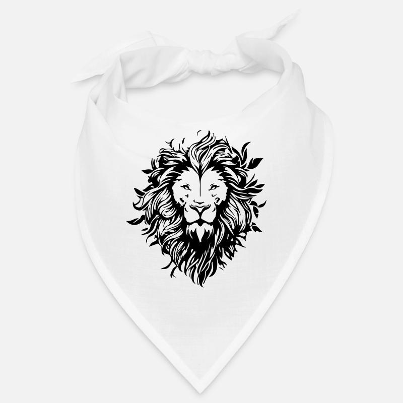 Lion à tête de lion Bandana