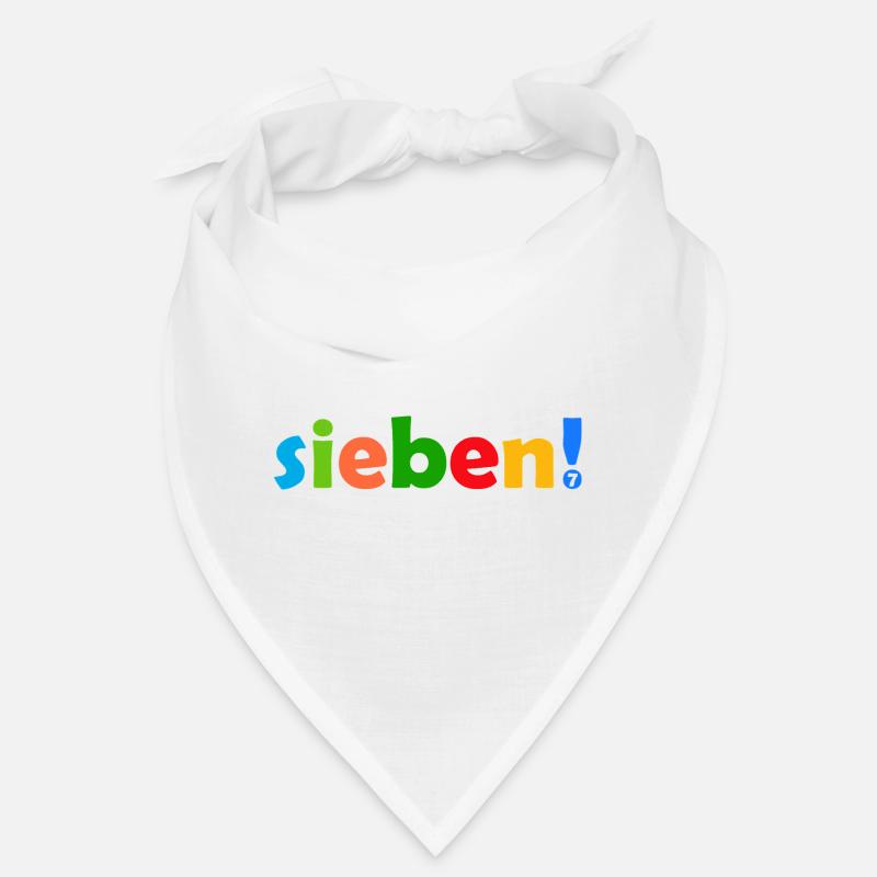 SIEBEN 7 JAHRE JUNGE 7. GEBURTSTAG Bandana