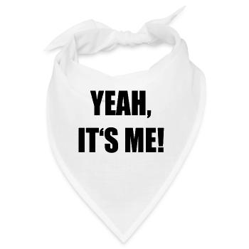 Yeah - Bandana - Weiß - Vorne