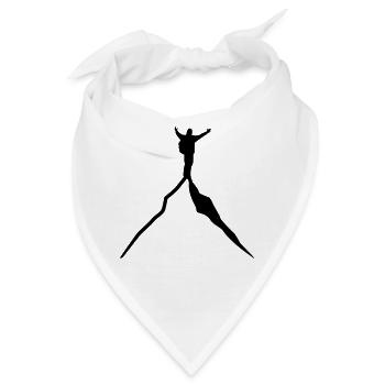 Bergsteiger - Bandana - Weiß - Vorne