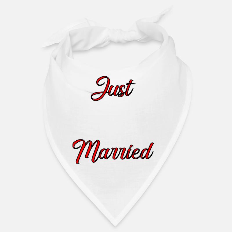 JUST MARRIED. VIVE LES MARIES. EVJF. Bandana