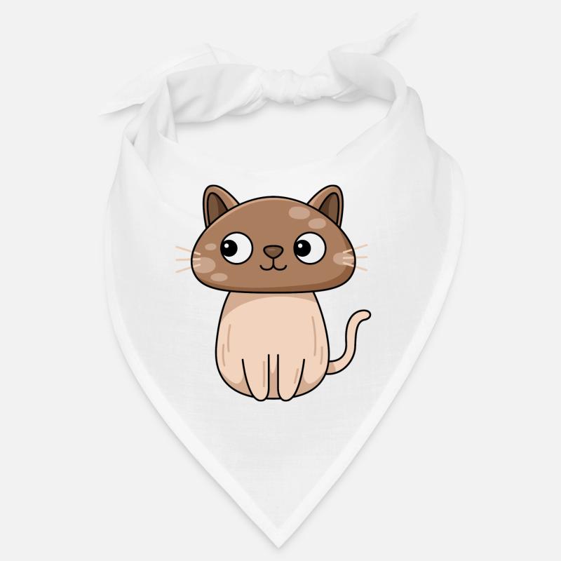 Conception de champignons pour chats pour les amoureux des chats Bandana