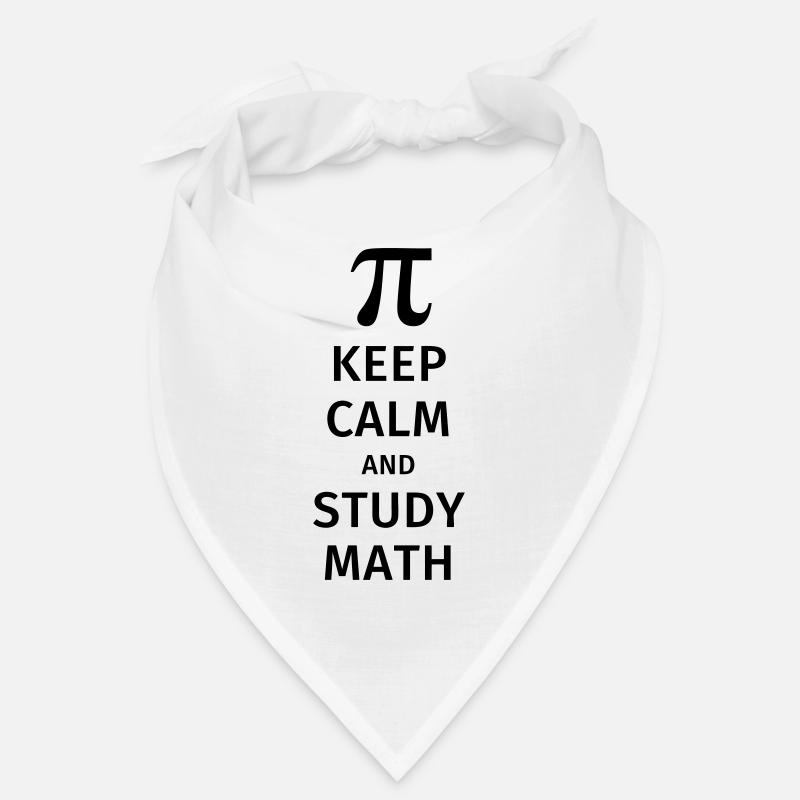 keep calm and study math Bandana