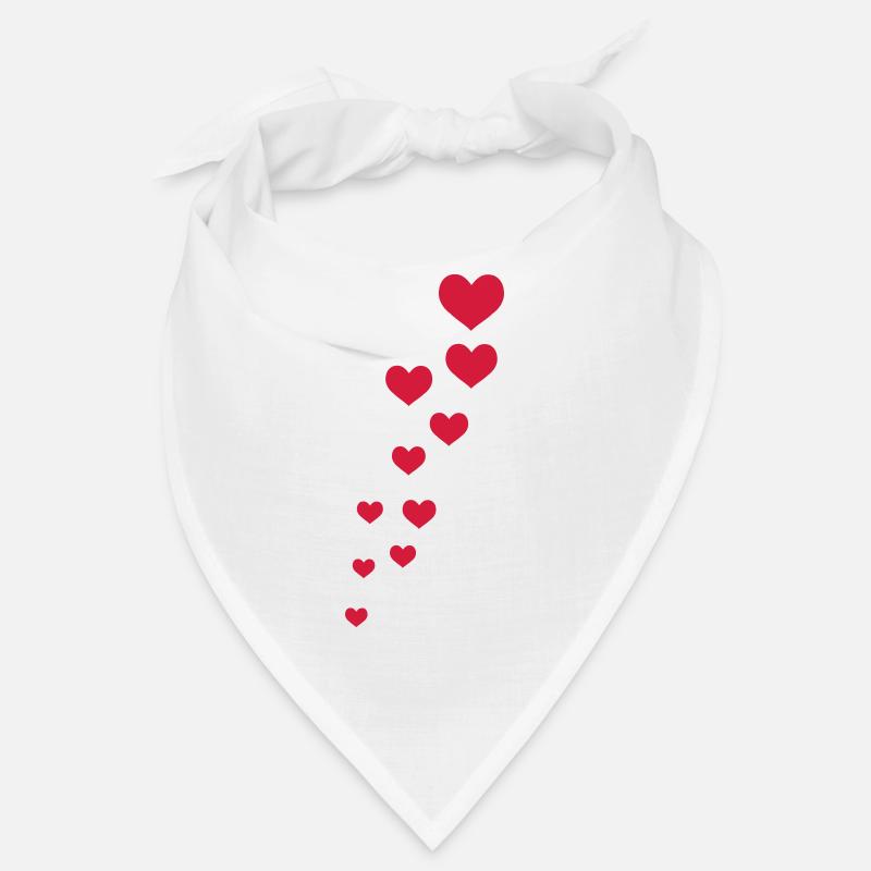 hearts Bandana