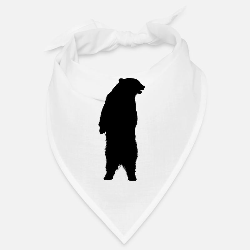 bear standing animal Bandana