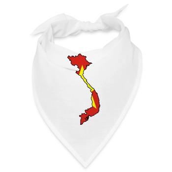 Vietnam - Bandana - Weiß - Vorne
