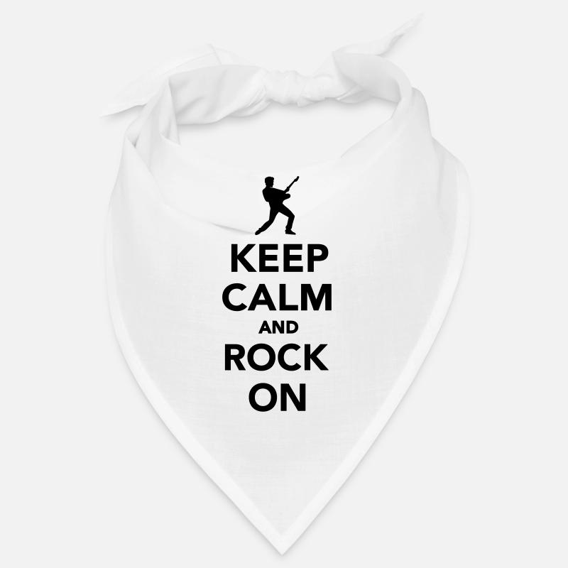 Keep calm and Rock on Bandana