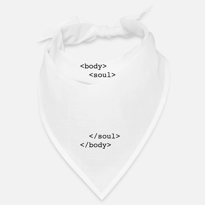 html body & soul - Bandana - blanc