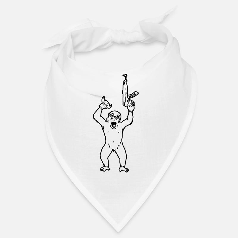mitrailleuse de chimpanzé Bandana