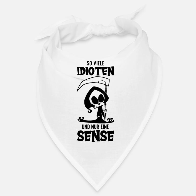 SO VIELE IDIOTEN ICH HASSE MENSCHEN Bandana