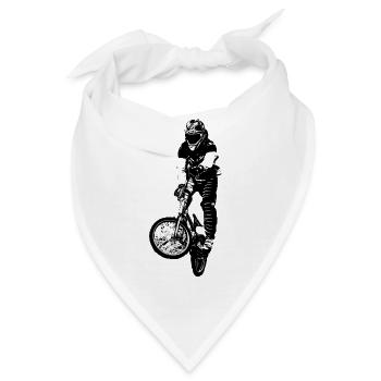 bmx - Bandana - Weiß - Vorne