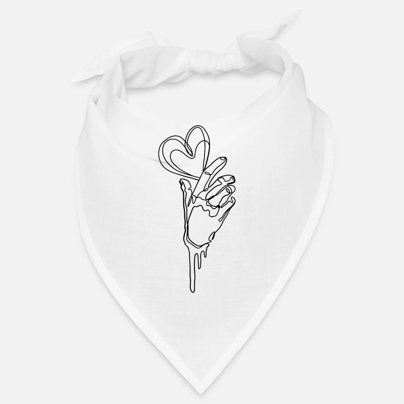 LOVE DRIP DRAWING Bandana