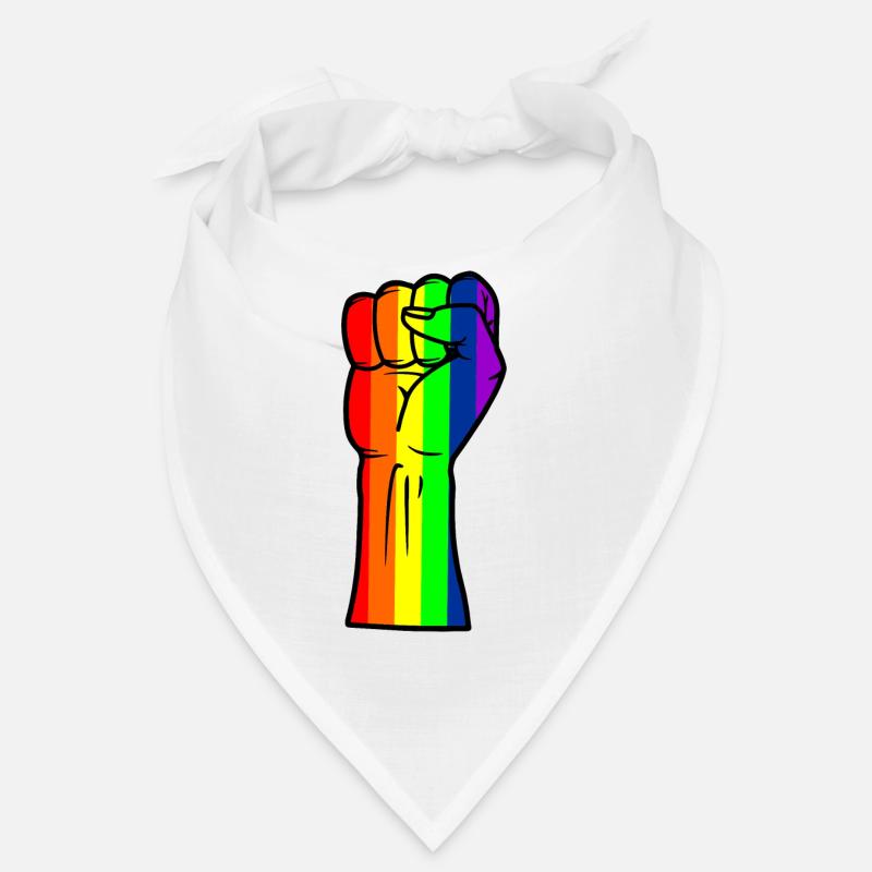 Regenbogen-Handfaust Bandana
