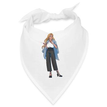 Nina - Bandana - Weiß - Vorne