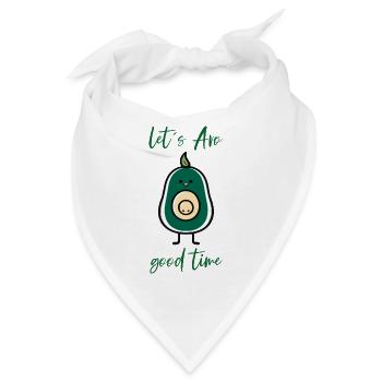 avo - Bandana - Weiß - Vorne