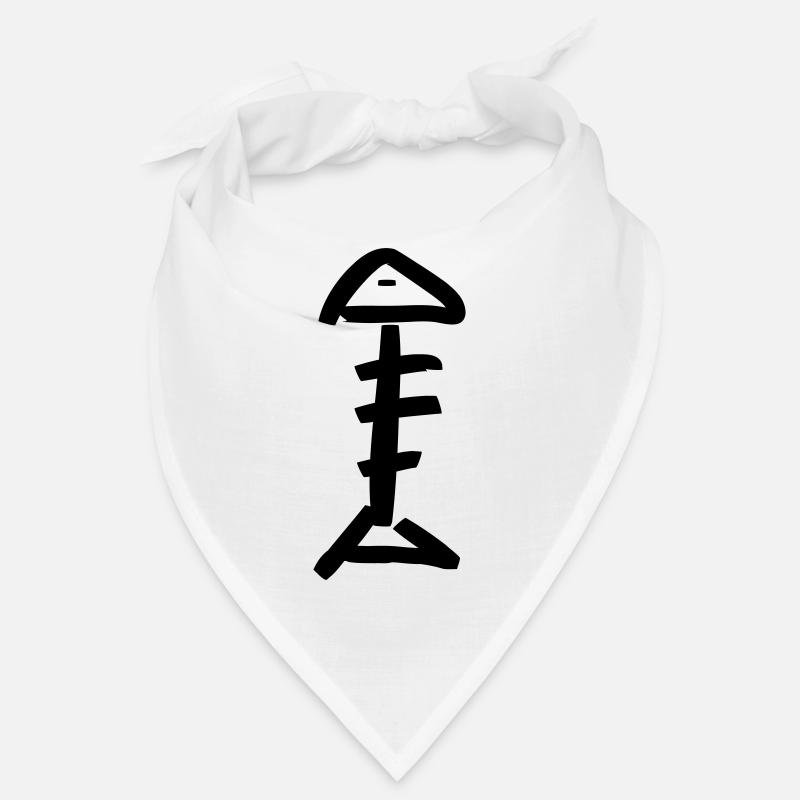 Arête de poisson Bandana