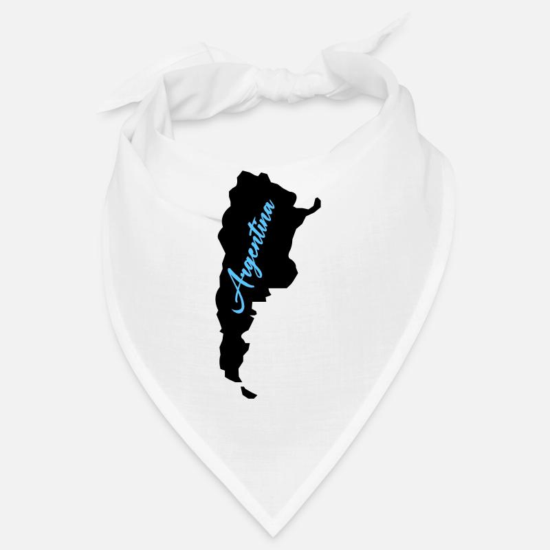 argentinien - Bandana - Weiß