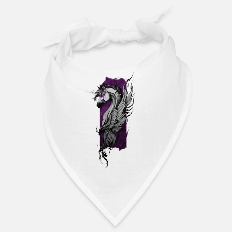 Harmonie céleste : Cheval ailé Bandana