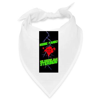 Wir werden alle sterben! - Bandana - Weiß - Vorne