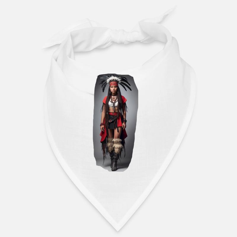 Indianer Mädchen Bandana