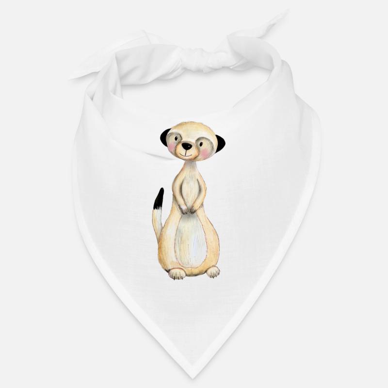 Emmi Erdmännchen - Bandana - Weiß