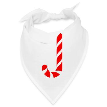 Zuckerstange - Bandana - Weiß - Vorne