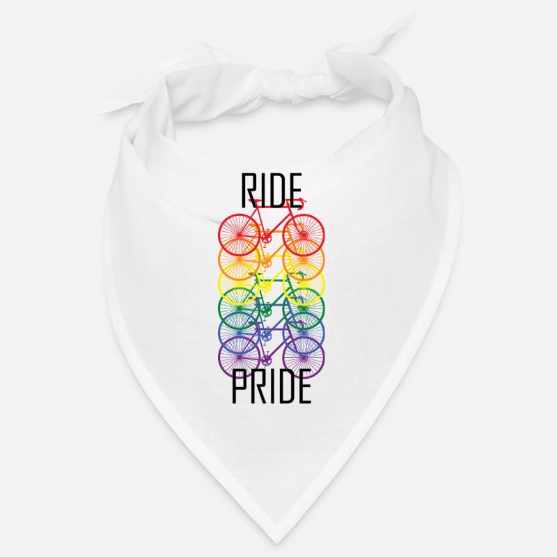 PRIDE Conception de vélos - Bandana - blanc