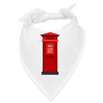 Briefkasten - Bandana - Weiß - Vorne