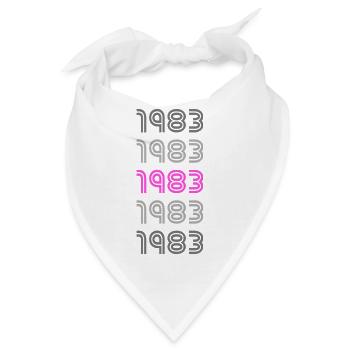 Style 1983 - Bandana - Weiß - Vorne
