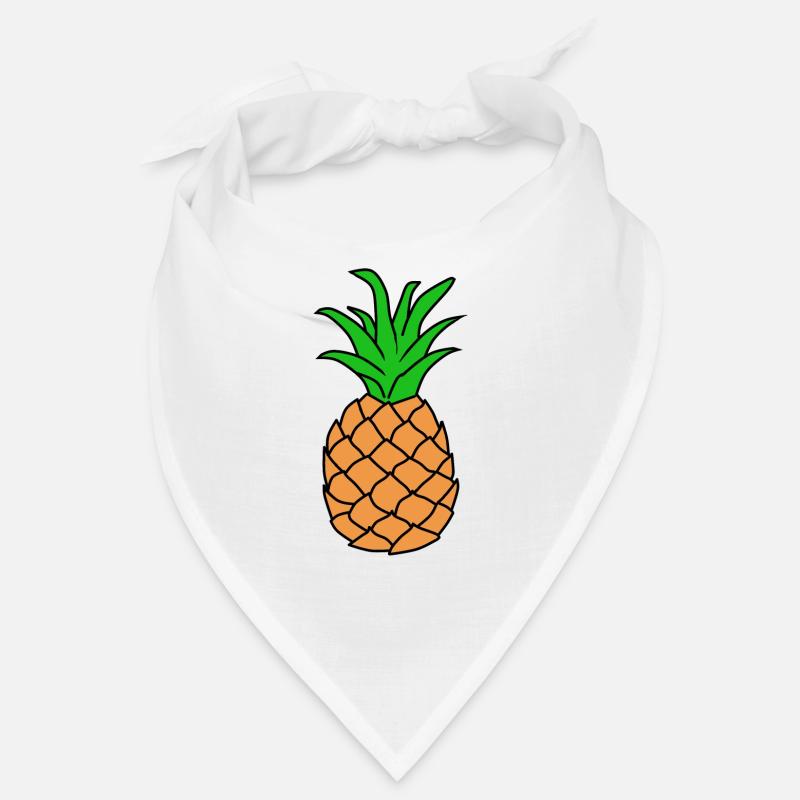 Pineapple Drawing Bandana