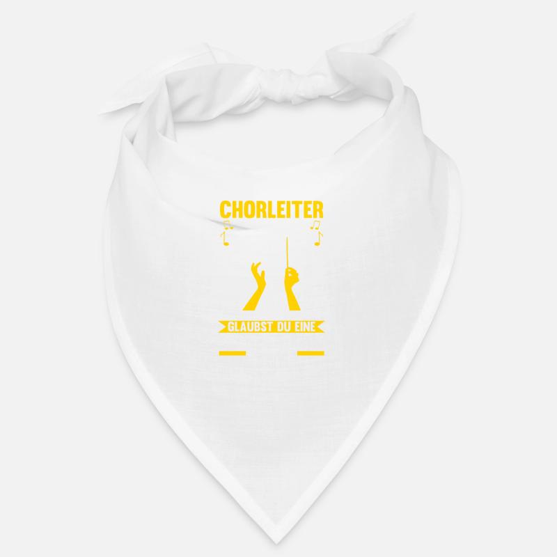 Chorleiter Beruf Chorleitung Geschenk Bandana