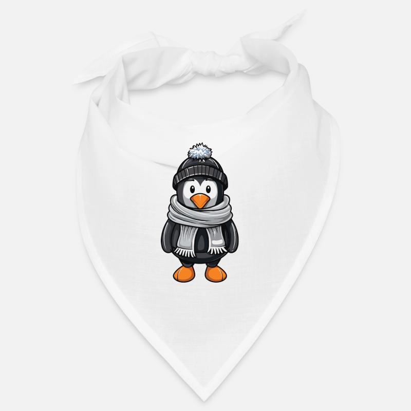 Penguin Winter Comic Bandana