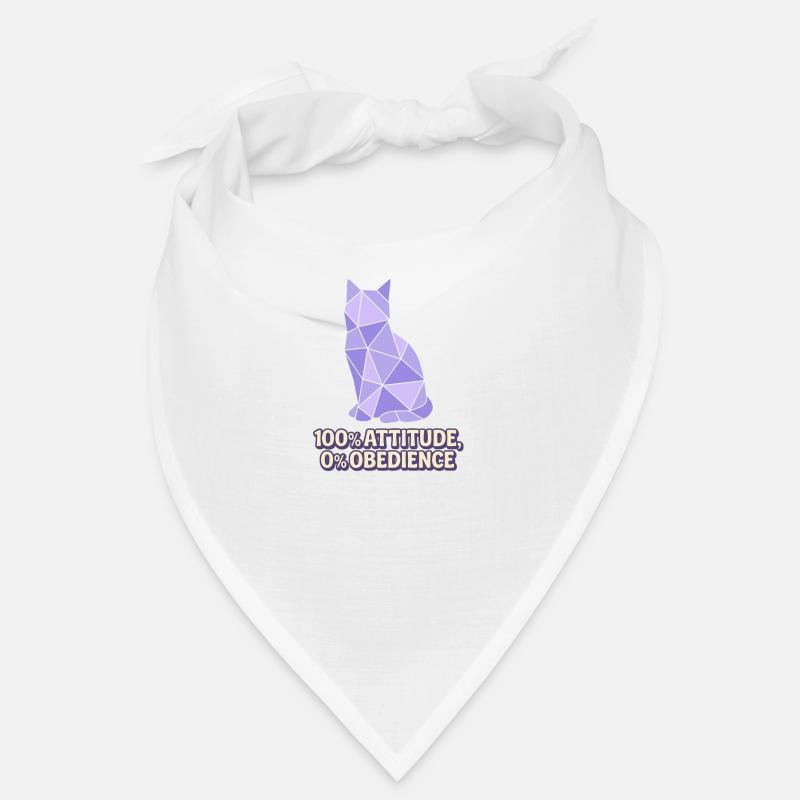 Chat géométrique – 100% Attitude Bandana