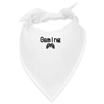 Gaming Klamotten und Dekorationen - Bandana - Weiß - Vorne
