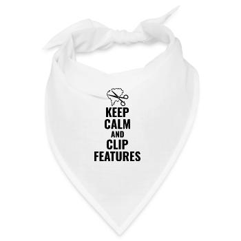 GIS Kartierung Daten Clip Features Räumliche Geoinfo - Bandana - Weiß - Vorne